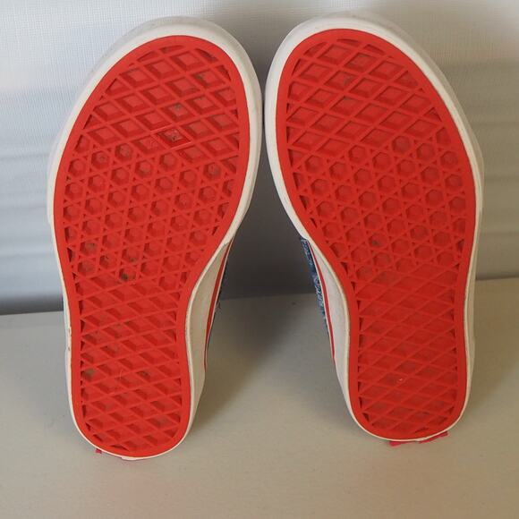 Vans Cobra Kai Karate Kid All Valley Sneakers Sz 2.5 No Mercy Eagle Fang Denim - Picture 7 of 16